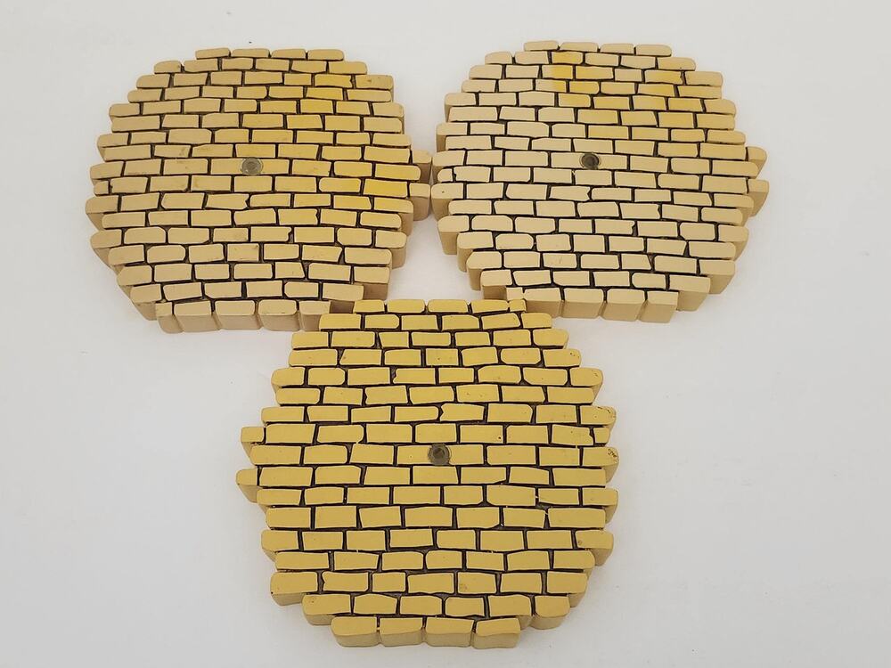 Tonner Wizard of Oz Yellow Brick Road Doll Stand Bases Replacement Set of 3